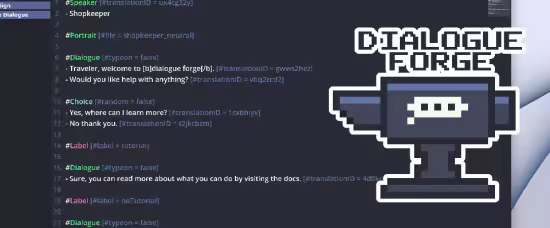 Minoqi Dialogue Forge模块化对话工具插图