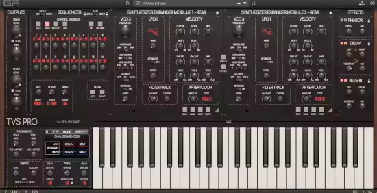GForce Software Oberheim TVS Pro二音复音乐合成器插图